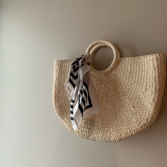 Vintage straw bag - Picture 2 of 6